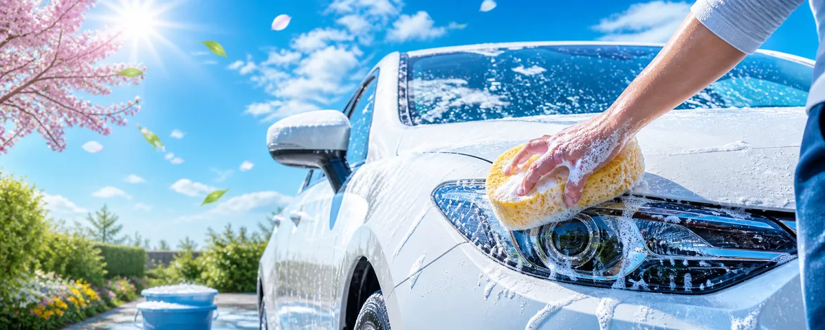 車の洗車イメージ